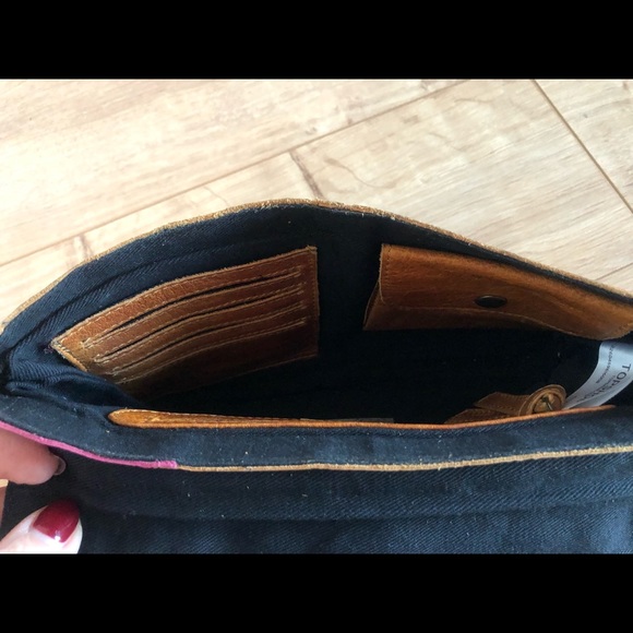 Topshop Leather Clutch - Picture 4 of 4